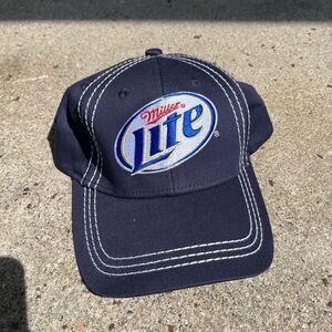 NASCAR Miller Lite Penske Racing #2 Brad Keselowski Adjustable Blue Hat